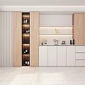 Sideboard Wine Cabinet 3d model