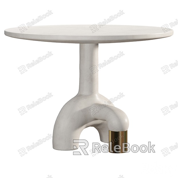 Ash Side Table model