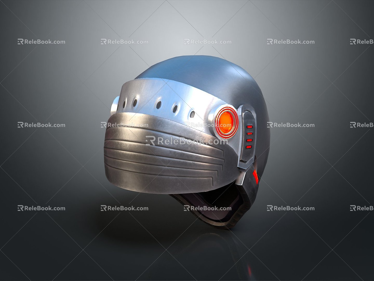 Sci-Fi Helmet Alien Helmet Helmet High Tech Helmet Game Helmet PBR Helmet 3d model