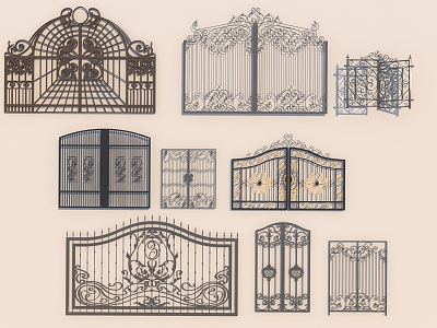 wrought iron gate iron gate school gate model