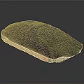 Natural Wood And Stone Slab With Smooth Surface And Unique Texture