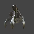 Industrial Metal Mechanical Gripper With Multi Jaw Structure And Bolts