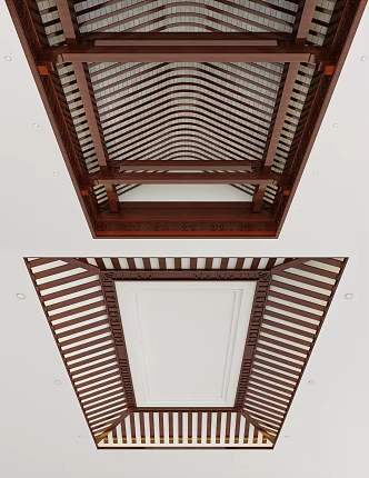 New Chinese Ceiling 3d model
