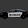 Functional Police Car With Roof Light Bar For Emergency Response Service