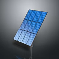 Efficient Blue Solar Panel Daily Electrical Appliance For Home Renewable Energy Supply