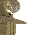 Modern scarecrow main scene scarecrow 3d model
