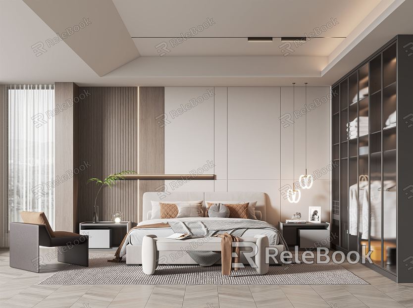 Modern Bedroom model