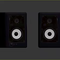 Sleek Black Pair of Computer Speakers With Compact Design And High Quality Audio