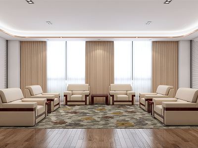 Modern Reception Room model