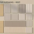 Wall Paneling Various Styles Materials Colors And Textures Display Collection 3d model