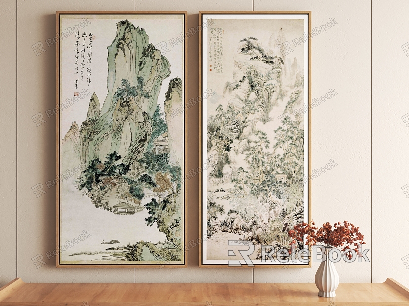 New Chinese Decorative Painting Landscape Hanging Painting model