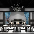 New Chinese Script Kill Script Kill Room 3d model
