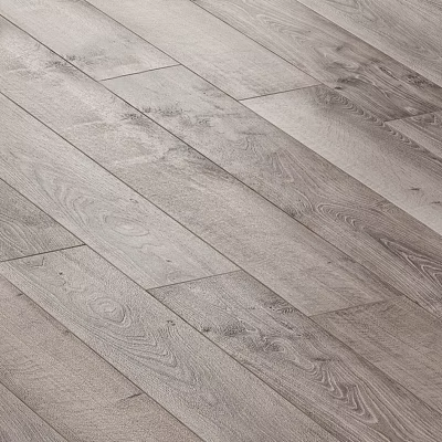 Modern Wooden Flooring With Light Gray Tone And Natural Wood Grain Texture 3d model