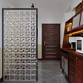 Modern Café Interior Design With Bar Counter Sofa Seating Coffee Machines And Menu Boards