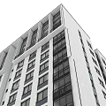 Modern Office Building Exterior Design With Multiple Floors And Large Windows