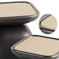 Side corner sofa side sofa stool 3d model