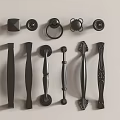 Modern Handle Door Handle 3d model