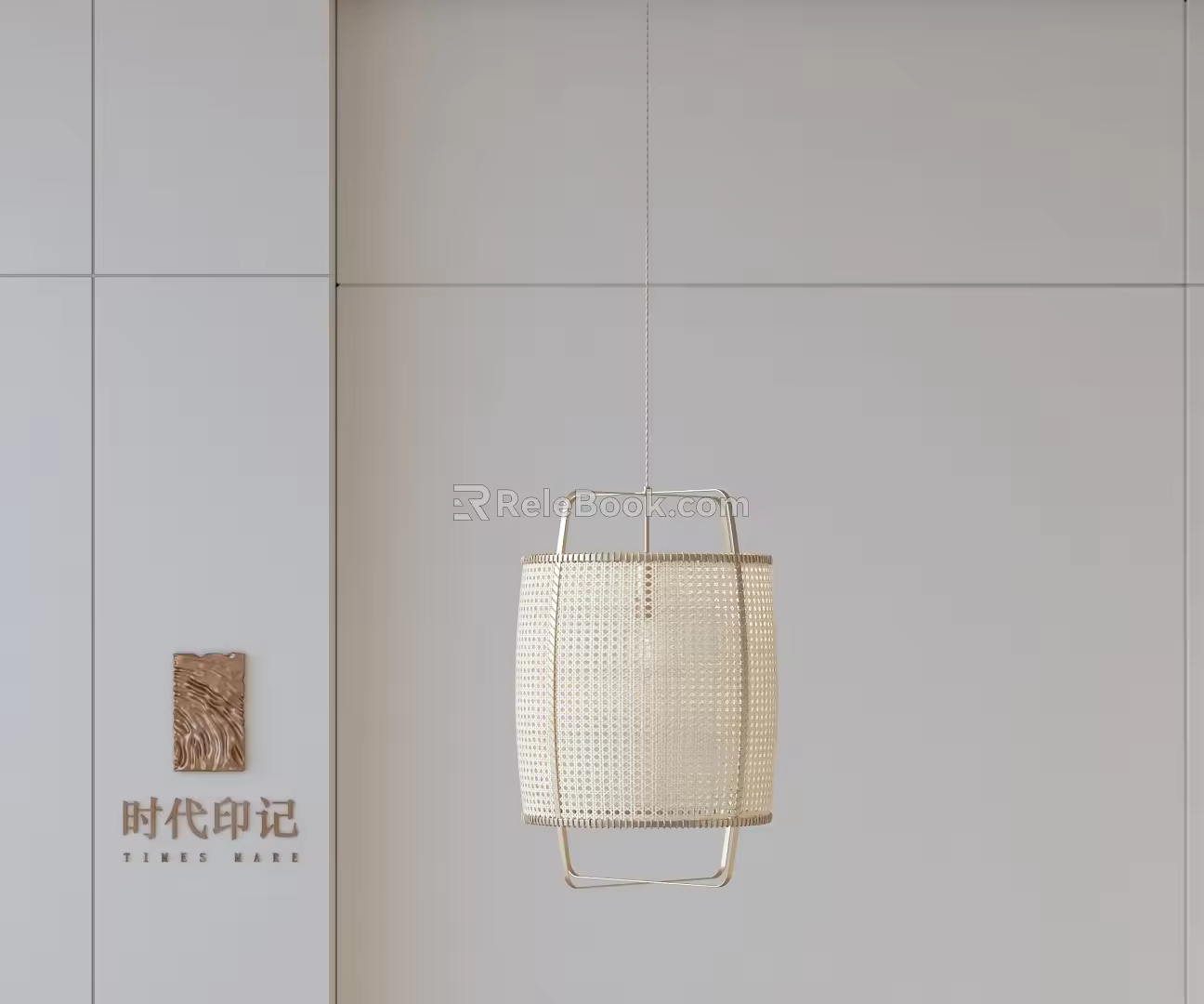 Modern chandelier 3d model