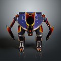 Mech Warrior Mech Soldier Machine Battlearm Mechanical Battlearm Machine Fighter Robot 3d model