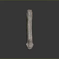 Handcrafted Wooden Stone Decorative Piece With Carved Texture And Natural Glossy Surface