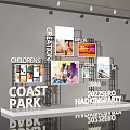 Coast Park Children's Drama Themed Photo Check In Spot With Display Frames And