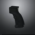 Black Ergonomic Textured Grip Handle For Professional Power Tool Equipment