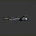 Modern Spaceship Spacecraft 3d model