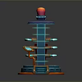Sci-fi Capsule Space Capsule Hibernation Capsule Freezing Capsule Rest Capsule Rest Capsule 3d model