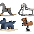 Modern Trojan toy Trojan combination 3d model