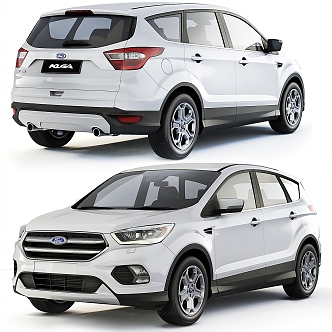 Ford Escape Car 3d model