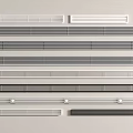 Modern Air Conditioner Vent Grilles With Various Designs And Home Interior Styles
