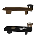 Baxter Coffee Table Combination Middle and Ancient Style Tea Table Combination Wood Ornaments 3d model