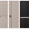Modern Hinged Door Designs In Various Colors For Home Interior Decor