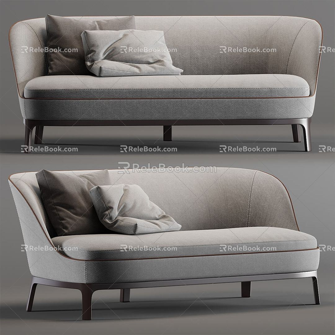 Modern Multiplayer Sofa 3d model