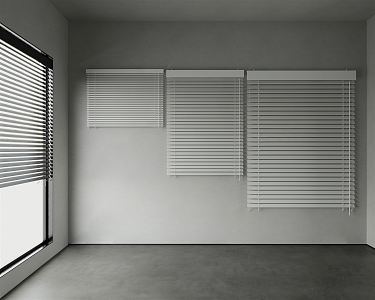 Modern venetian blinds 3d model