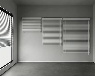 Modern venetian blinds 3d model