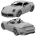 Red Convertible Sports Car With Sleek Exterior And Stylish Design Features
