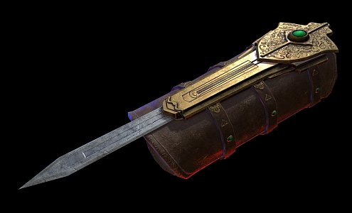 Assassin's Creed Valhalla Blade 3d model