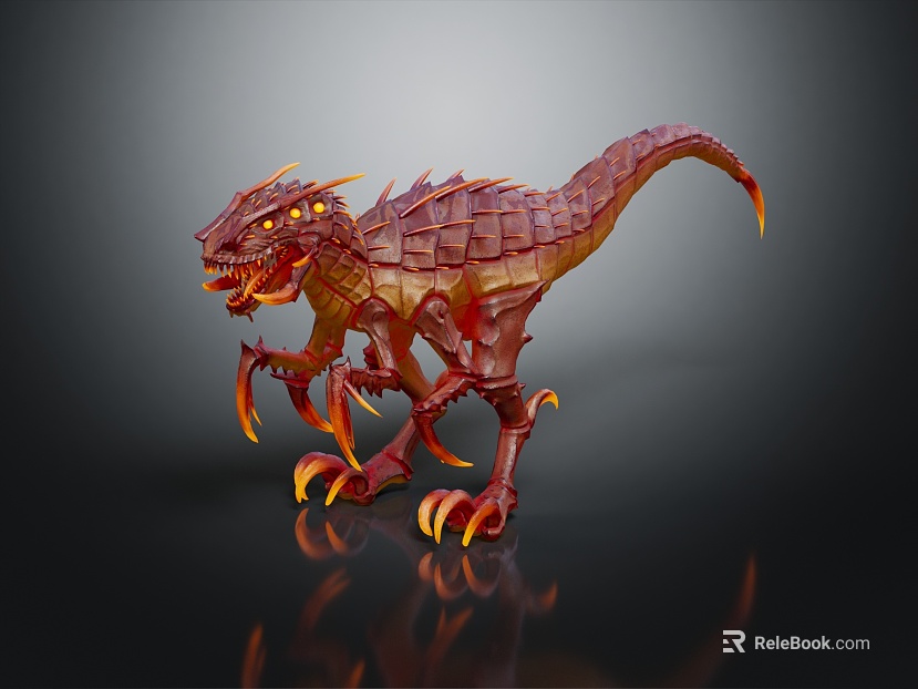 Modern Dinosaur Dinosaur Ornaments texture