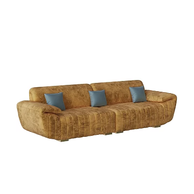 Light Luxury Sofa 3d model