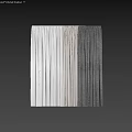 White Beige And Gray Curtains For Home Window With Light Filtering Design