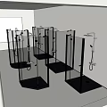 Modern Bathroom Tempered Glass Shower Partition Screens In Various Styles