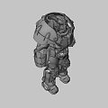 Power Armor Type X01 3d model