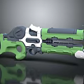 Modern Gun Laser Rifle Sci-Fi Gun Sci-Fi Weapon Future Weapon 3d model
