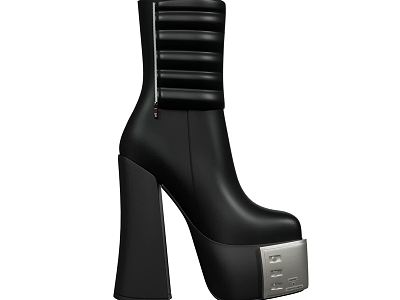 Modern high-heeled shoes model