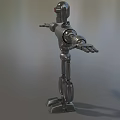 Robot AI Intelligent Robot Artificial Intelligent Robot Future Low Face Number Low Model Simple Model Game Sub-era Film and Television Level Super Realism 3d model