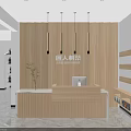 Modern Lounge Area With Comfortable Sofas Coffee Table Fresh Fruit Flowers Potted Plants Wine Racks And Shelves