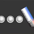 High Performance Blue Red Batteries Standing and Lying for Daily Household Appliances