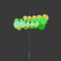 Diverse Green Grass Varieties With Lush Foliage And Natural Forms For Garden Decor