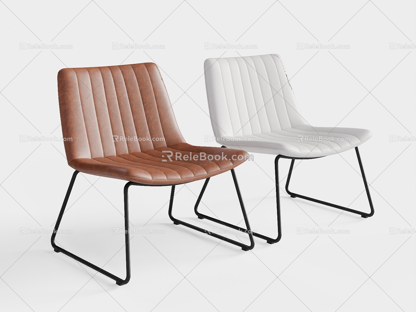 POLTRONA public chair office chair 3d model